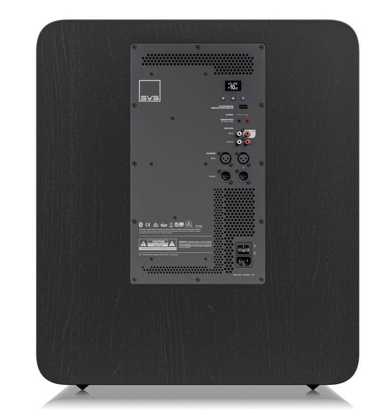 SVS PB-17 Ultra Black Oak back